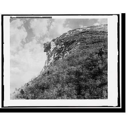 Historic Print, Old Man of the Mountains [i.e. Mountain], Franconia Notch, N.H., 16" x 20"