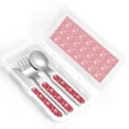 thumbnail image 4 of Rateoe Hohoho5 for Stainless Steel Kids Silverware Set - Child and Toddler Safe Flatware - Children's Knife, Fork And Spoon Set, 4 of 8