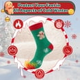 thumbnail image 3 of COOPLUS Womens Fuzzy Socks Christmas Socks for Women Winter Thick Thermal Socks Size 9-11 Crew Socks 4 Pairs, 3 of 8