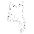 thumbnail image 6 of Red Tortoise Shell Pickguard Scratch For Guitar, 6 of 6