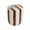 Striped brown, variant on Ceramic Striped Drinking Cup Handheld Coffee Mug with Sip Top Lid Gift For Mother Day Christmas Housewarmings Party