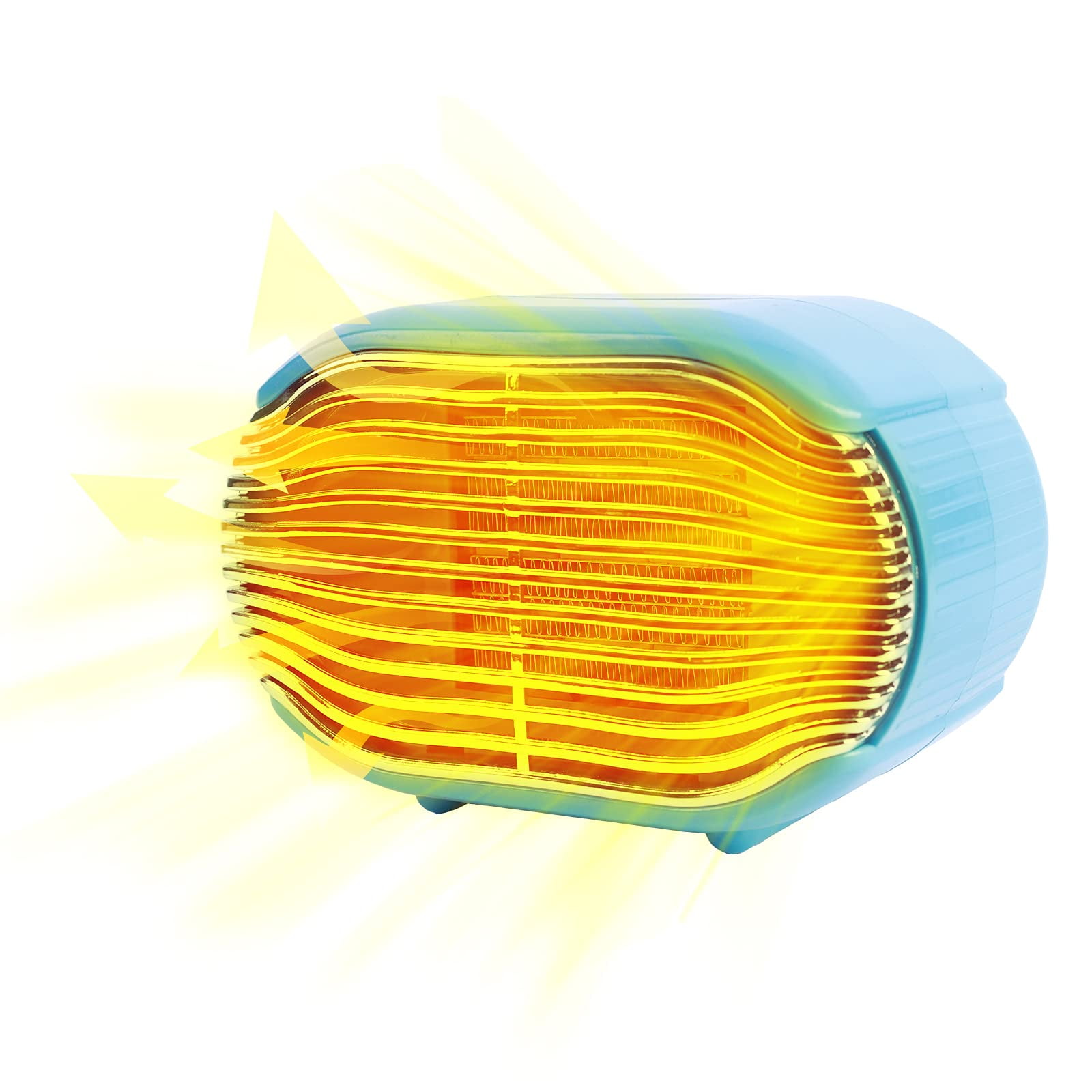 Heater Fan 800W Overheat Protection Safe And Quiet Ceramic Heater Fan