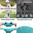 thumbnail image 4 of BLRTUN Pet Dog Harness for Small Medium Dogs No Pull Puppy Cats Vest Harness Adjustable Reflective Breathable Mesh Lightweight Harnesses Leash Set Escape Proof for Walking Training, 4 of 9