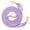 Purple, variant on Wolfone 7ft Grey Dog Leash, 360° Anti-Tangle Rotation, Braided Rope for Small Medium Large Dogs, Outdoor Training Hiking Walking