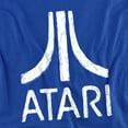 thumbnail image 2 of Atari T-Shirt Rough Logo Unisex Graphic Tee For Men & Women Royal&nbsp;, 2 of 7