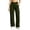 Army Green, variant on Tqcoqu Women's Wide Leg Yoga Pants with Pockets,Stretchy Cargo Work Dress Pants High Waisted Travel Scrub Trousers,Army Green Women's S-XXXL