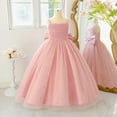 thumbnail image 5 of LYHaoo Child Girls Sleeveless Pageant Dress Party Festival Gown Dresses，Girls A Line Dresses Sizes 8-9 Years Pink, 5 of 7