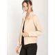 thumbnail image 4 of Allegra K Chaqueta Cremallera Completa Bolsillos Cuello Alto Peso Ligero Para Mujer Beige XL, 4 of 6