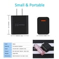 thumbnail image 4 of Cargador de pared USB Besgoods Fast Charge 3.0 5 V 3 A [paquete de 4], 4 of 6