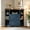 Blue+Brown + MDF+LVL + Primary Living Space, variant on AUU Corner Storage Shelf with USB Ports & Outlets – Industrial 6-Cubby Wooden Bookshelf Organizer for Small Spaces, Home Office, or Living Room