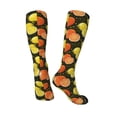 thumbnail image 4 of Haiem Orange Lemon Socks, Funny Novelty Crazy Design Cotton Socks Sports Socks Knee High Socks For Men, Women,1Pairs - Gift For Working Friends, 4 of 9