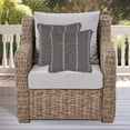 thumbnail image 6 of Sunbrella Classic Gray Outdoor Decorative Throw Pillows, 2 Count, 6 of 6