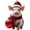 I, variant on Christmas JoyMoreHome 26Pcs Set Personalized Acrylic Pig Christmas Ornaments Hanging Pendant Ornaments 2024 Xmas Tree Decoration Unique Christmas Gift for Kids Party Supplies