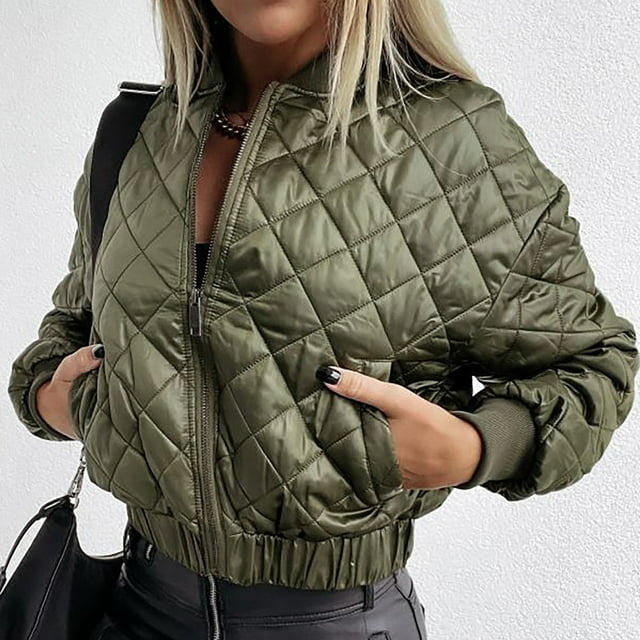 DPTALR Womens Solid Color Autumn And Winter Long Sleeves Cardigan Pocket Keep Warm Coat