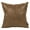 Chocolate, variant on Howard Elliott 20" Square Fabric Pillow with Down Insert in Sterling Charcoal