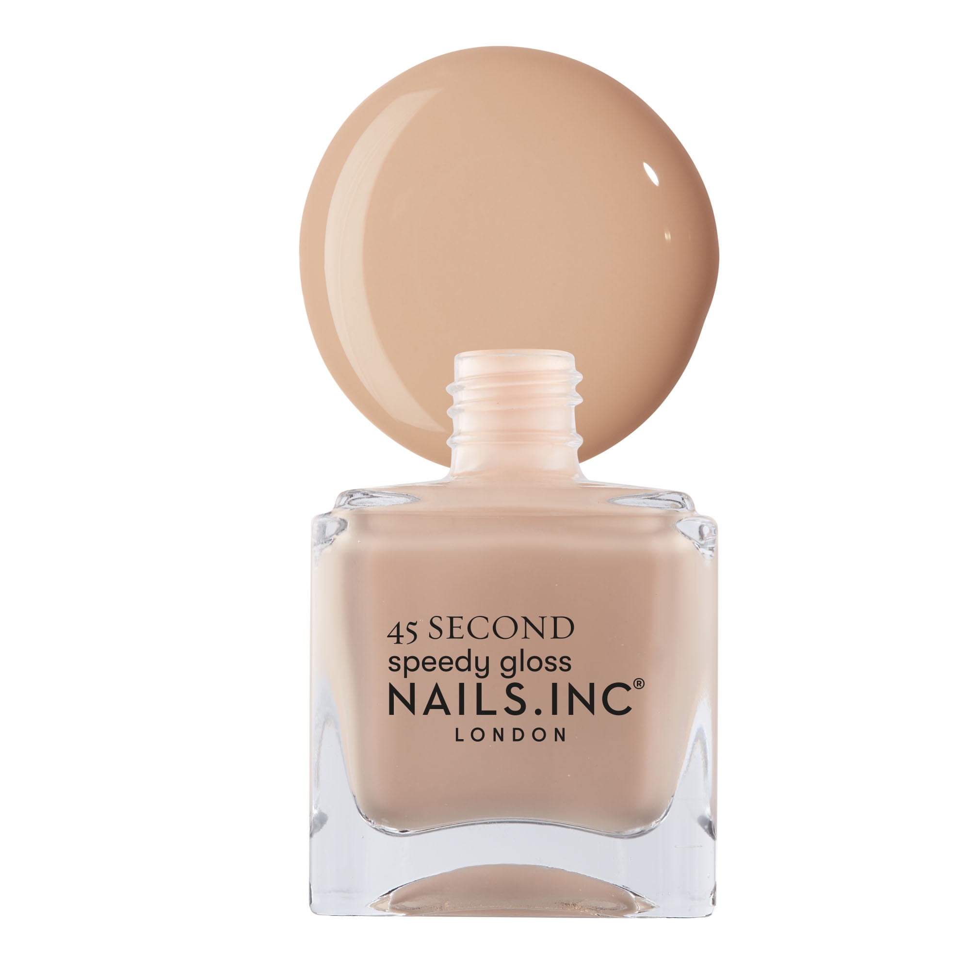 Nails.INC Quick Drying Nail Polish, Phoebe, Pink Base Nude, 0.47 fl oz