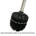 thumbnail image 6 of Bath Bliss Self Closing Lid Toilet Brush and Holder in Marble 4.5" Rd x 14.75", 6 of 7