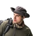 thumbnail image 1 of Ourdoor Sun Hat UV Protection Fishings Cap Wide Breathable Mesh Beach Hats Gray, 1 of 4