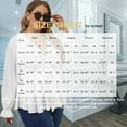 thumbnail image 6 of SCOMCHIC Female Plus Size Blouses Puff Sleeve Belted Wrap Peplum Tops Dressy Shirts L, 6 of 6