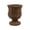 9.06 Inch Brown A5, variant on Goblet Woven Planter Urn Shape, Woven Stylish Planter Baskets Bulk Indoor Outdoor Plants Woven Wicker Baskets for Flower Pots Cover and Room Decor