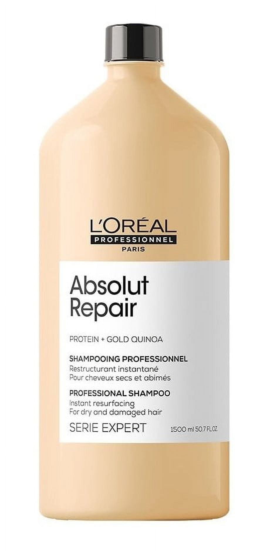 L'Oréal Professionnel Absolut Repair Protein + Gold Quinoa Shampoo L'Oréal Professionnel Absolut Repair Protein + Gold Quinoa Shampoo