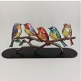 thumbnail image 3 of VNRGG Adornos de Escritorio con Pájaros Manchados en Rama Arte de Tabla de Planitud de Metal Doble Cara Decoración de la Habitación del Hogar Oficina Enfriador ANGGREK  Otros, 3 of 8