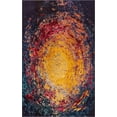 thumbnail image 3 of Unique Loom Estrella Collection Area Rug - Rome (5' 1" x 8' Rectangle Multi/Brown), 3 of 7