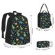 thumbnail image 2 of Balery Dinosaur Mochila Escolar 3 en 1 para Niños - Mochila Resistente con Lonchera Térmica y Estuche - Mochila Escolar para Niños y Niñas, 2 of 7