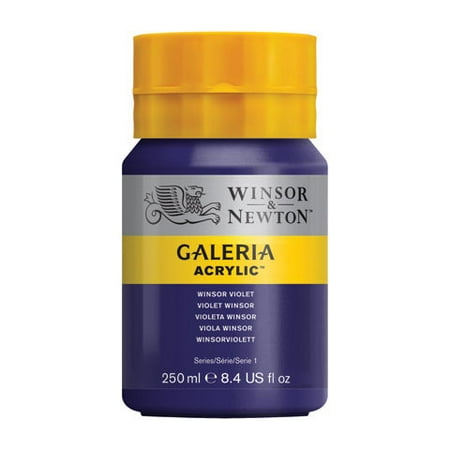 Winsor & Newton - Galeria Acrylic - 250ml Squeeze Bottle - Cadmium Yellow Deep