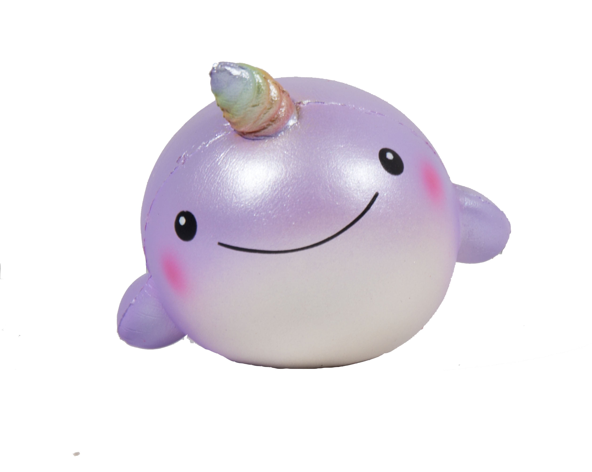 pink narwhal squishy