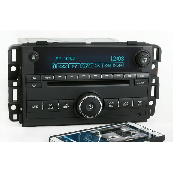 Restored Chevy 07-08 Impala Monte Carlo Radio AMFM CD w Bluetooth Music 15850678 Unlocked (Refurbished)