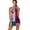 BZA1170, variant on British Icons Grunge Pattern Sports Dresses Women Tennis Dress with Separate Shorts One-Piece Slim Fit Golf Dress