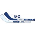 thumbnail image 1 of Franklin Sports NHL Toronto Maple Leafs Mini Hockey Player Stick Set - 2 stick and 2 ball set, 1 of 4