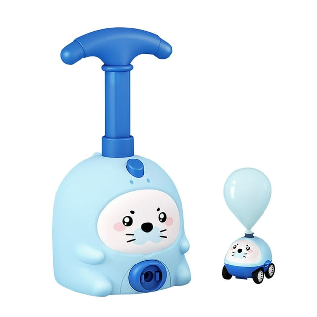 Air Powered Car Toy Set Niños DIY Globo inflable Mano