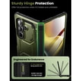 thumbnail image 6 of i-Blason Armorbox for Samsung Galaxy Z Fold 7 (2025) Case [Built-in Tempered Glass Screen Protector & Kickstand] [Military-Grade Protection] Hinge Protection, Anti-Slip, Shock-Absorbent Cover, Guldan, 6 of 11
