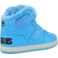 thumbnail image 3 of Osiris NYC 83 Clk Men's Monster Inspired Lace Up Synthetic Sneakers In Blue Size 13, 3 of 6