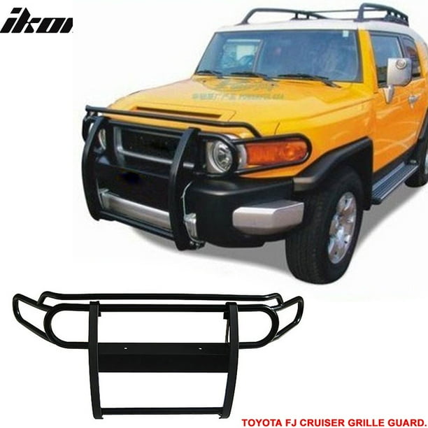 Ikon Motorsports Bull Bar Grille Guard Fits Toyota Fj Cruiser 0714 Front Black Stainless