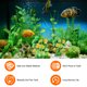 thumbnail image 3 of Uxcell Plantas Artificiales para Acuario 2 Pcs Decoraciones para Tanques de Peces Amarillo-Verde Flor de Loto, 3 of 6