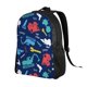 thumbnail image 2 of Balery Colorful Excavator Mochila - Mochila Estilosa y Duradera para Laptop de 15 Pulgadas con Tela Oxford Impermeable, 2 of 8