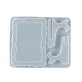 thumbnail image 1 of CNKOO Resin Photo Frame Mold Rectangle Oval Irregular Shape Picture Frame with Display Stand Molds DIY Home Table Decor Silicone Mold for Epoxy Resin, 1 of 9