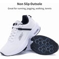 thumbnail image 7 of JOYFON Womens Walking Shoes with Arch Support | Orthotic Sneakers for Plantar Fasciitis Foot Heel Pain Relief | Tennis Running Shoes WhiteBlack Size 9, 7 of 7