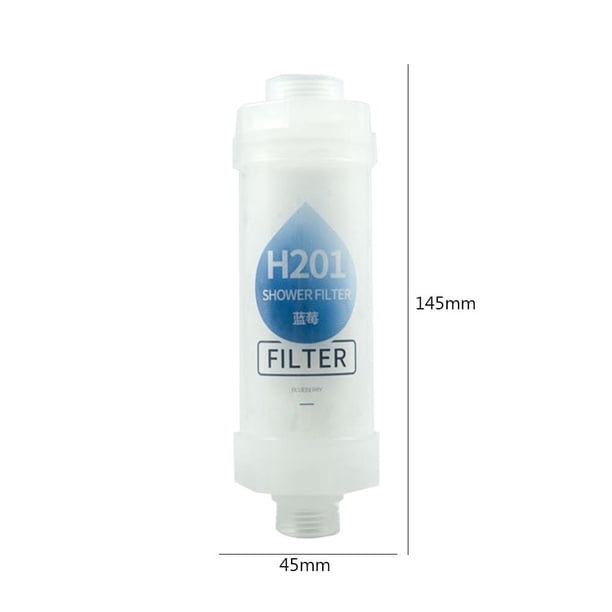 Fragancia Filtro de ducha Purificación Eliminación de cloro Suministros de baño (Arándano) Sywqhk Libre de BPA