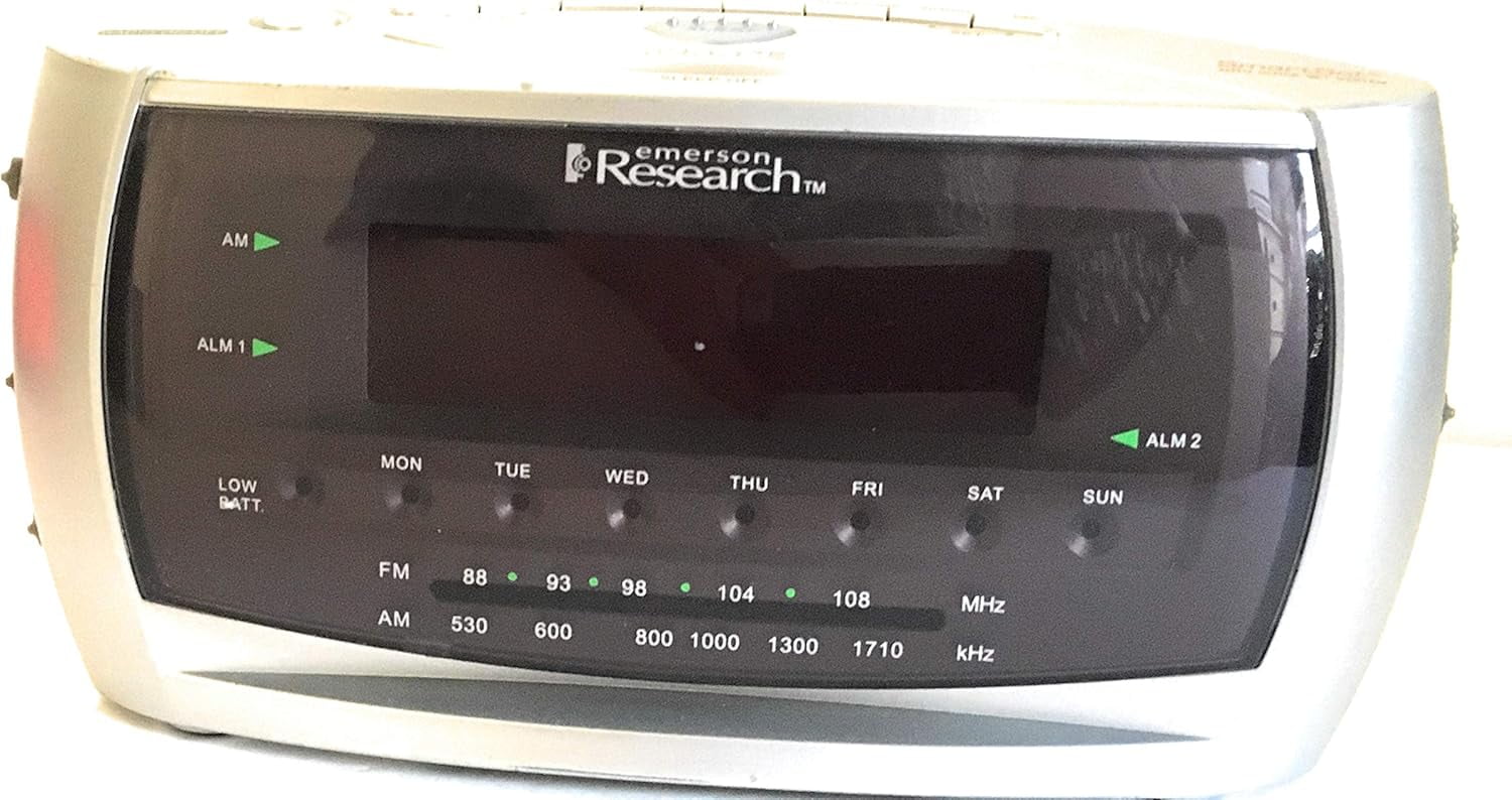 Pre-Owned Emerson SmartSet Clock Radio w/ Dual Alarms