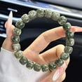 thumbnail image 6 of Natural Stone Bodhi Beads Buddhist Mala Bracelet Single Strand Meditation Spiritual Jewelry Gift for Women Men, 6 of 6