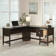 thumbnail image 3 of Sauder Summit Station L-Desk, Cinnamon Cherry Finish, 3 of 8