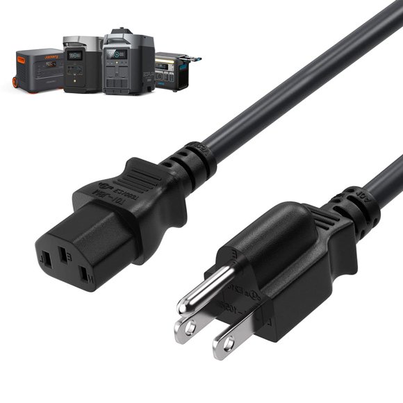 Cable de carga HulkGoo Heavy-Duty Power Station, 15 A, 125 V, 6 pies