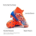 thumbnail image 2 of Tacos de Fútbol para Niños DREAM PAIRS Talla 12 Botín Alto Naranja, 2 of 5
