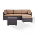 thumbnail image 2 of Crosley Furniture  Biscayne Mist Wicker 4-piece Outdoor Seating Set, 2 of 4