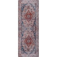 thumbnail image 6 of Hauteloom Osmaneli Living Room, Bedroom Machine Washable Area Rug - Gray, Purple, Brown - 7'10" x 10'2", 6 of 10