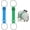 2BUGN, variant on 4 Pack Multi Use Adjustable Luggage Connector Straps for Suitcases, Flexible Elastic Fastening Bag Strap with Non- Buckle, Durable Webbing Travel Accessory for Carry On, Checked Bags & Daily Use
